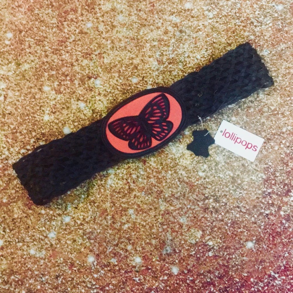 COPY - Lollipops Paris butterfly leather belt